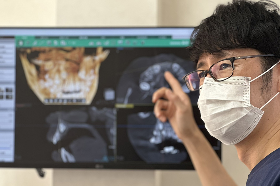 丁寧な説明を心がけています